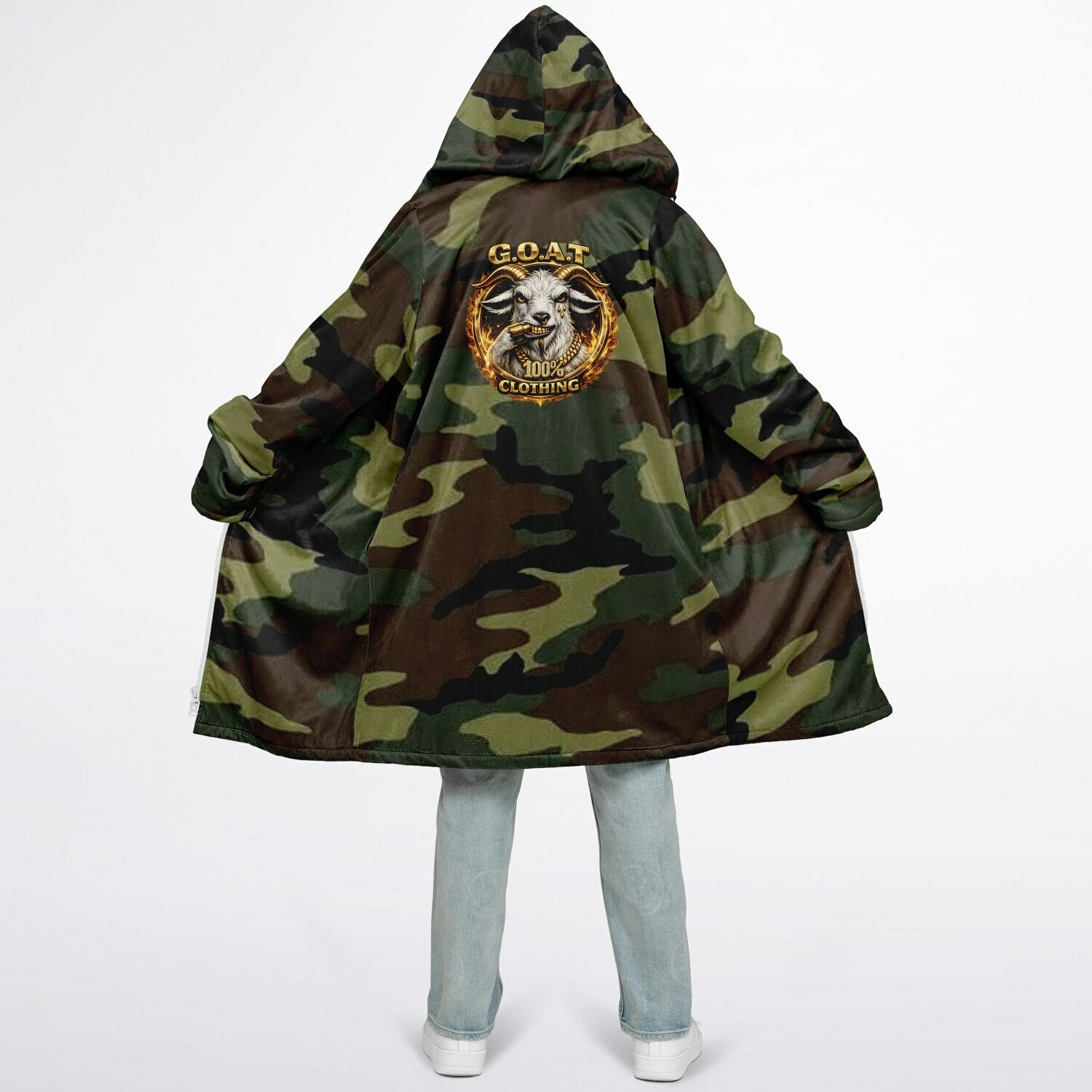 Goatwear Zipper Cloak - AOP