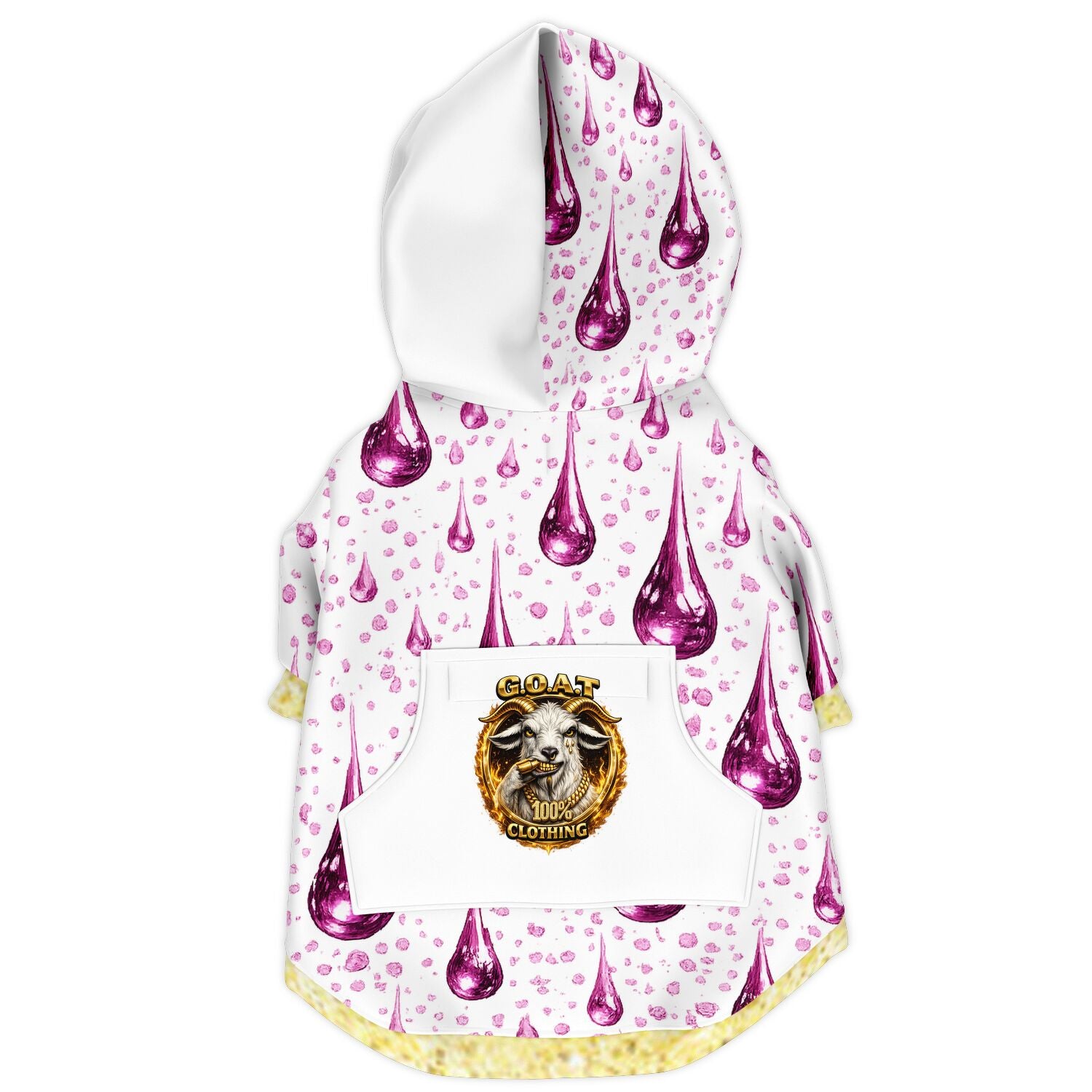 Goatwear Fashion Dog Zip-Up Hoodie - AOP