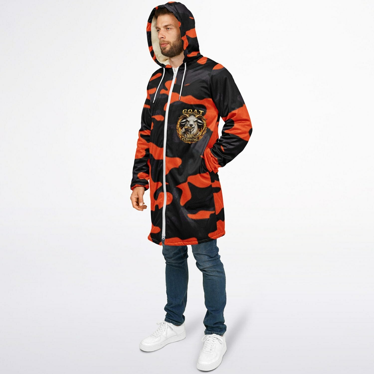 Goatwear Zipper Cloak - AOP
