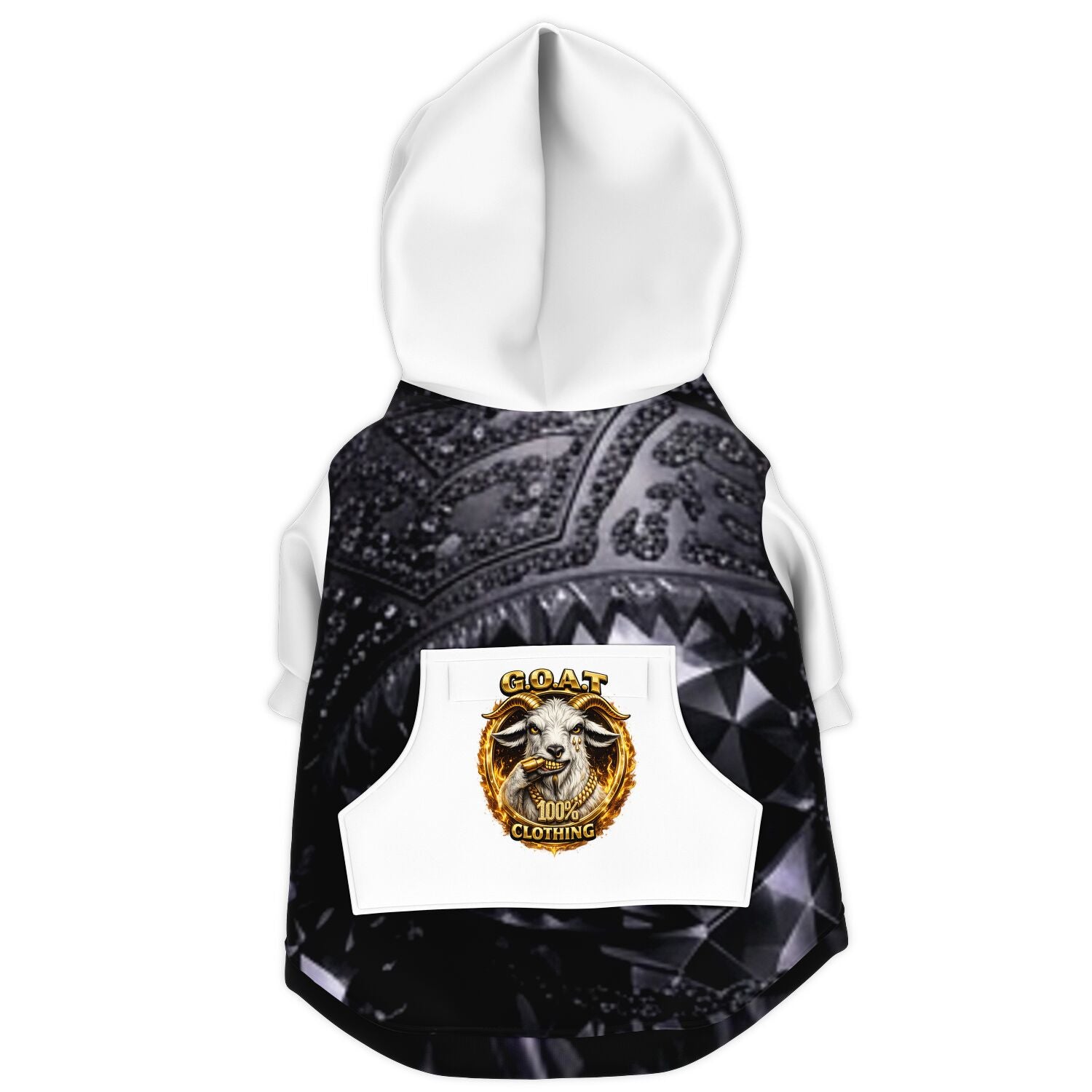 Goatwear Fashion Dog Zip-Up Hoodie - AOP