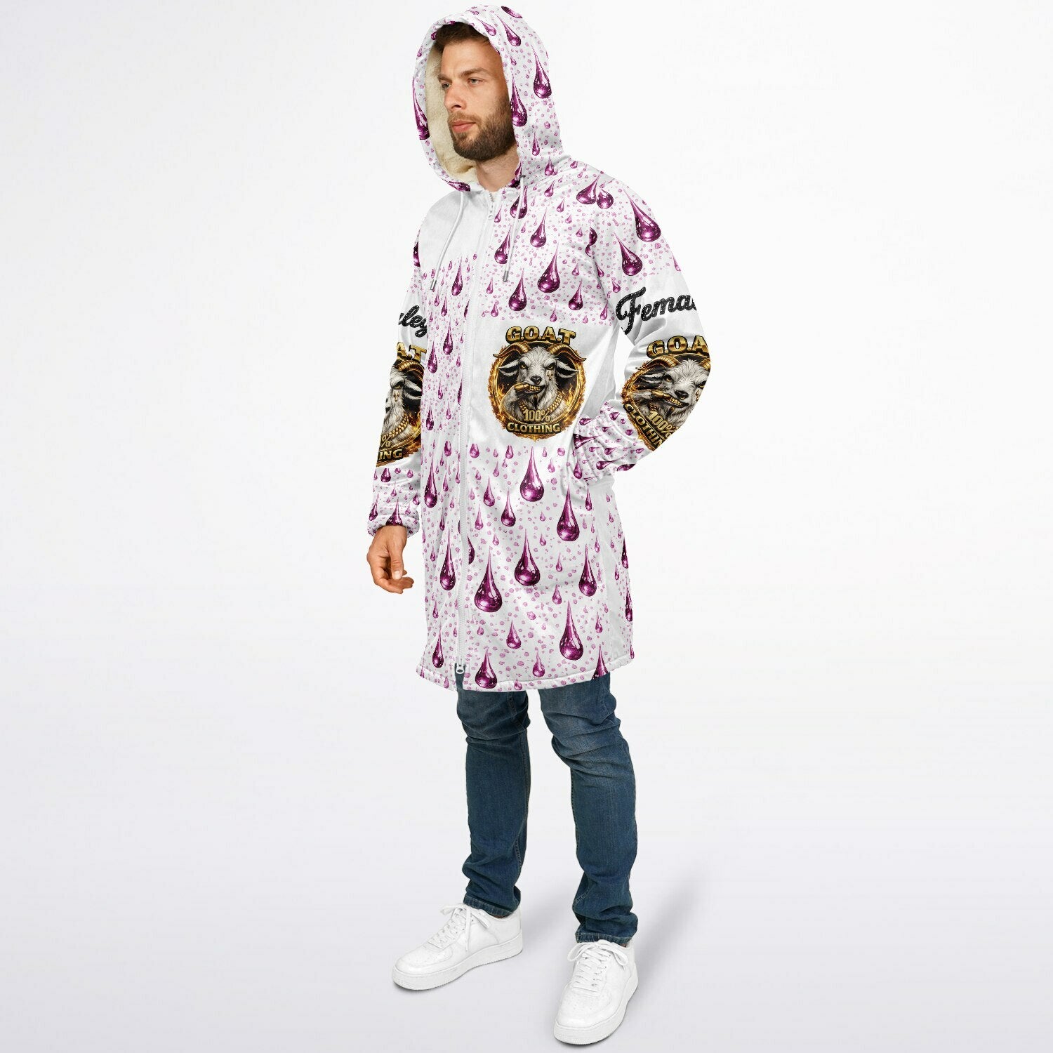 Goatwear Zipper Cloak - AOP
