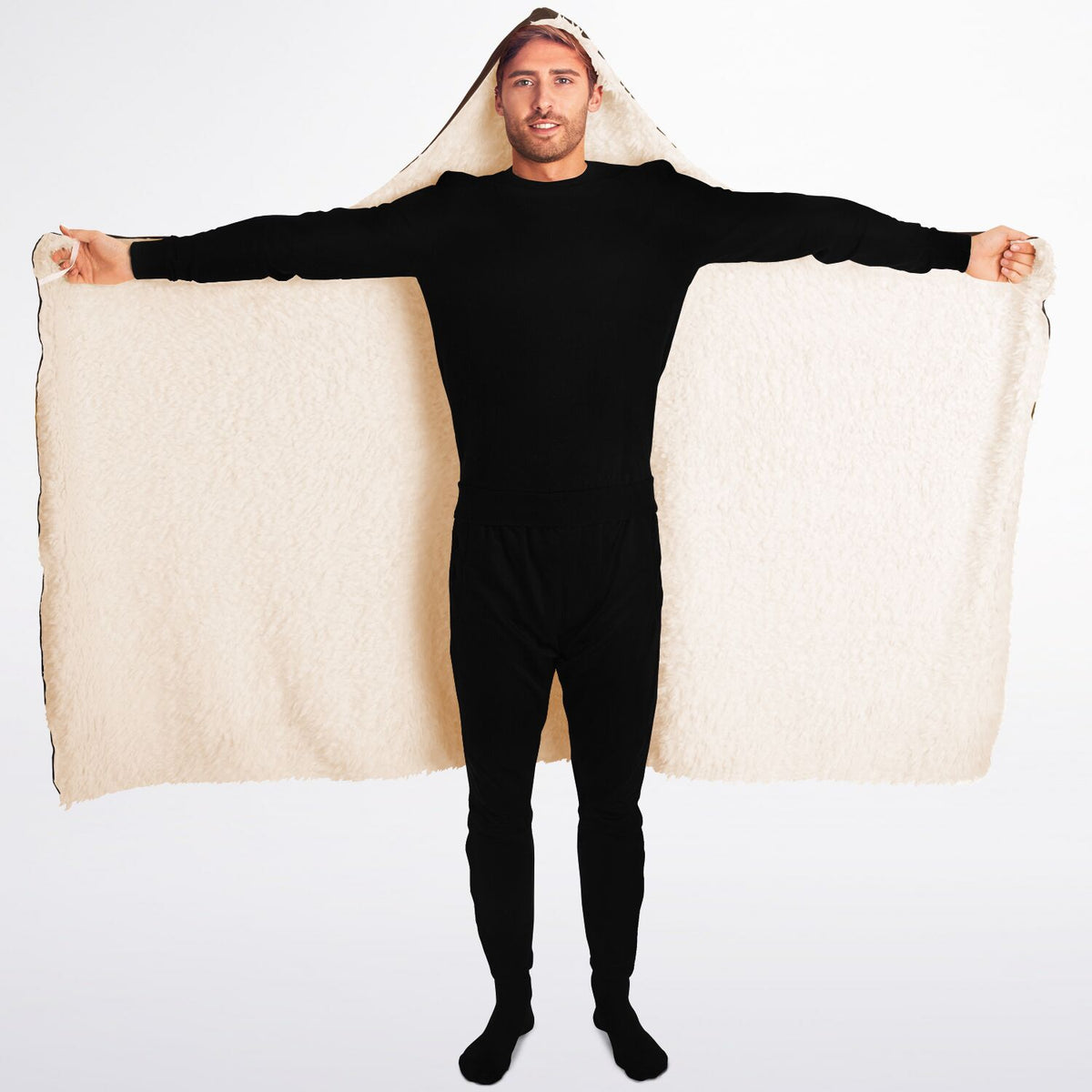 Goatwear Hooded Blanket Sherpa - AOP