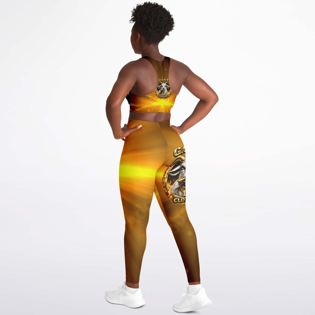 Goatwear Padded Sports Bra & Leggings - AOP