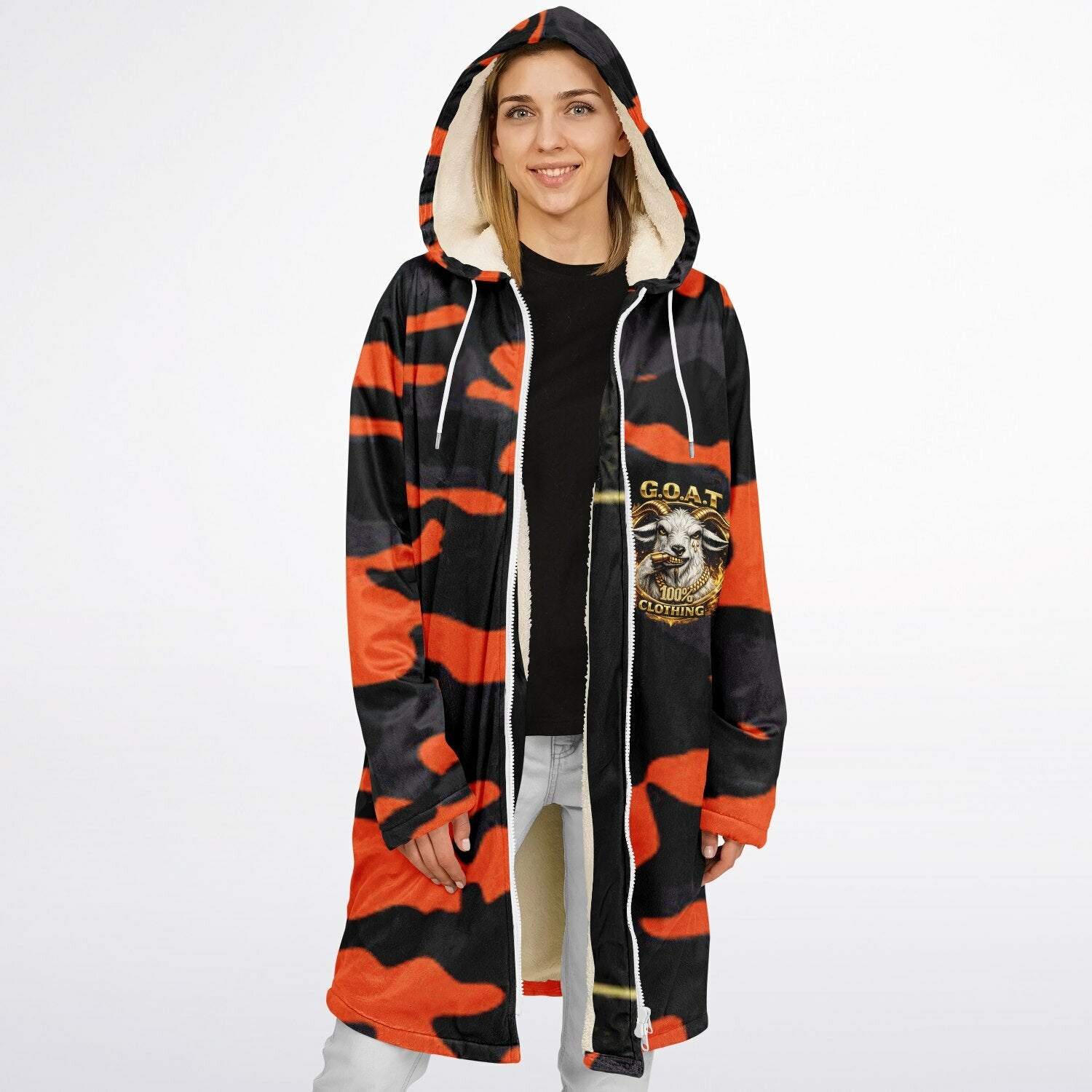 Goatwear Zipper Cloak - AOP