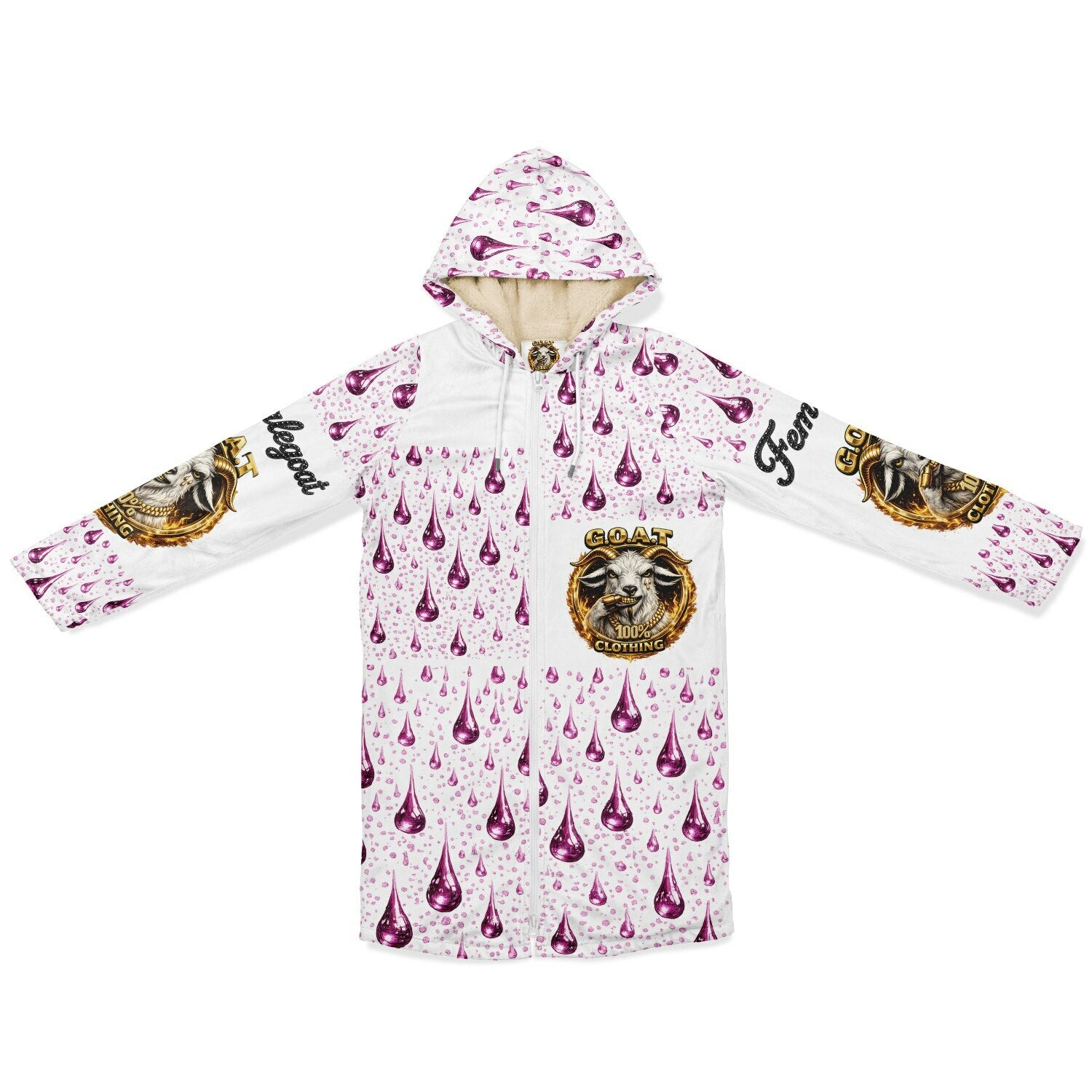 Goatwear Zipper Cloak - AOP