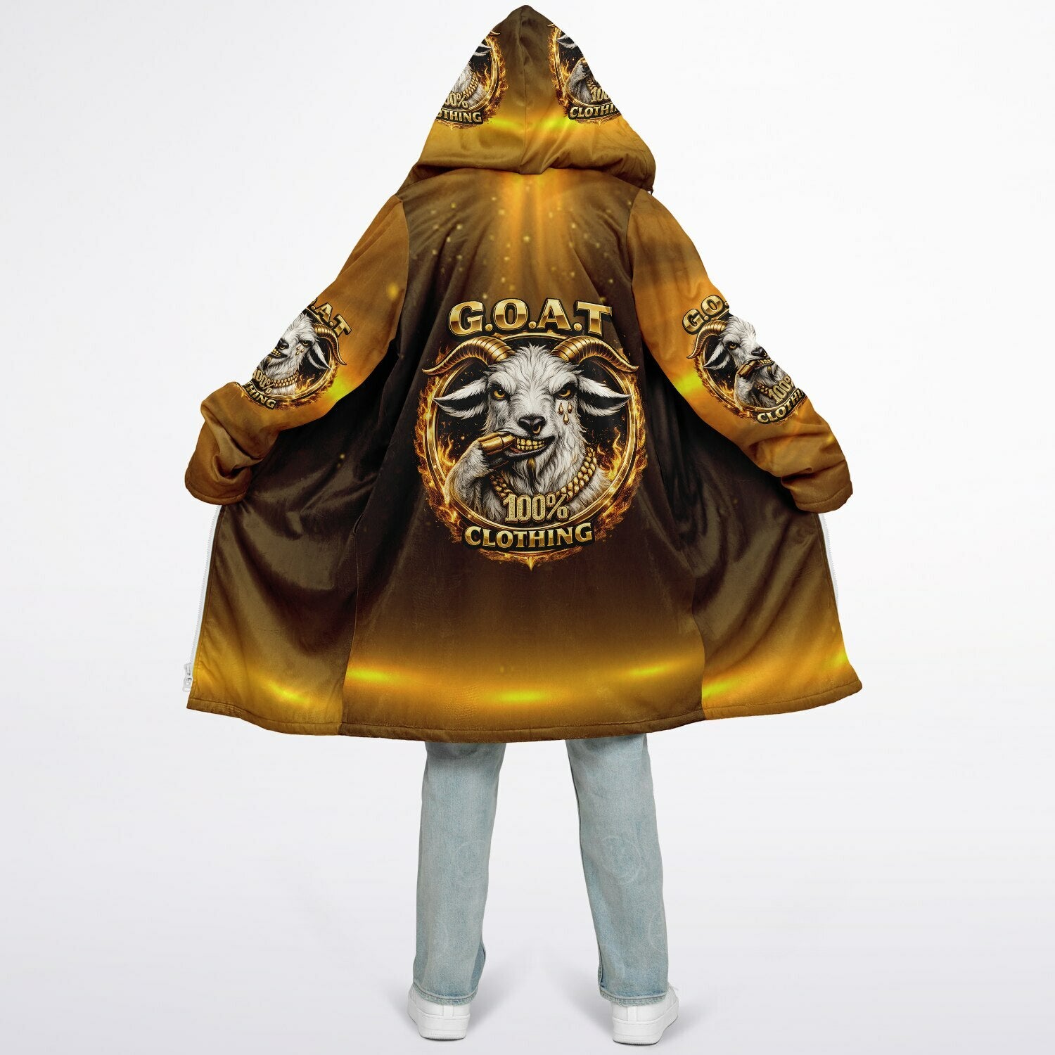 Goatwear Zipper Cloak - AOP